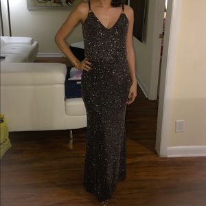 Calvin Klein Metallic Dress